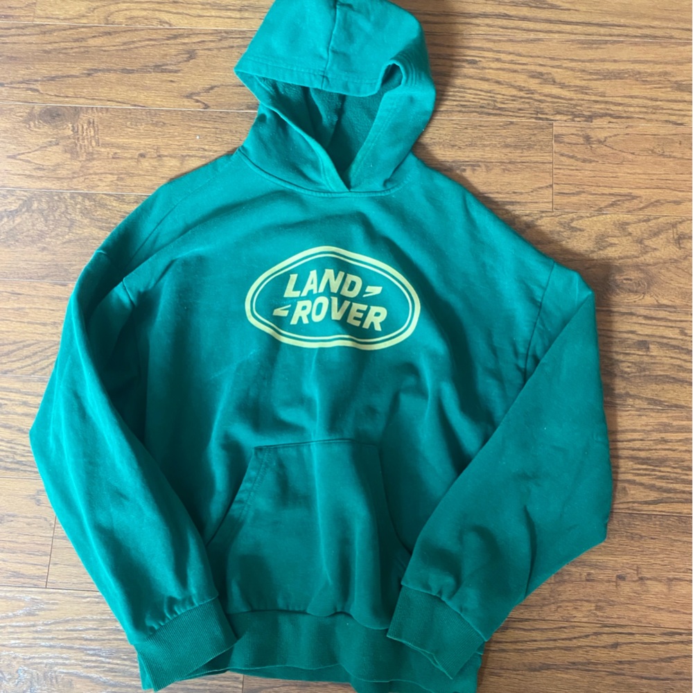 Land Rover Oversized Green Hoodie